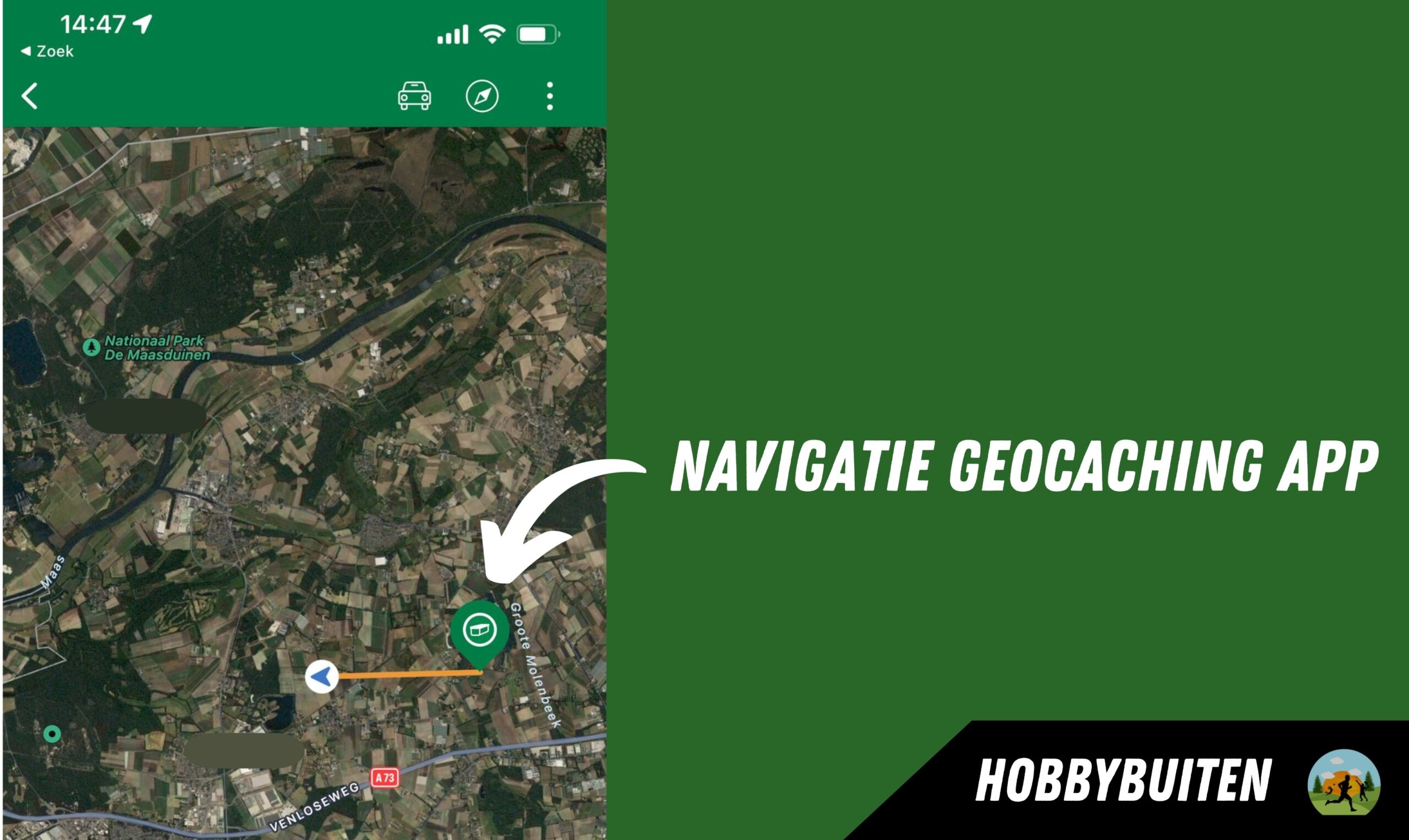Navigatie Geocaching App