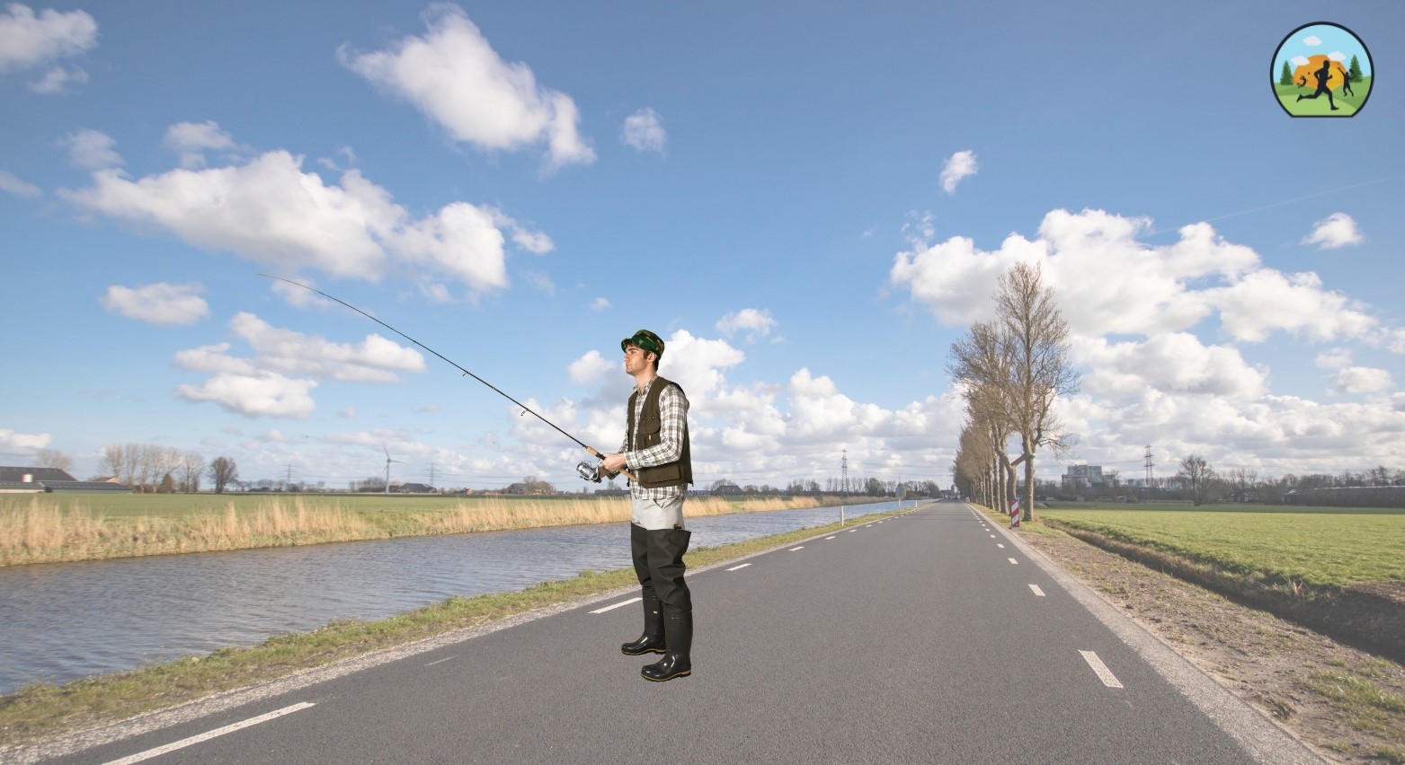 Snoek vissen kanaal