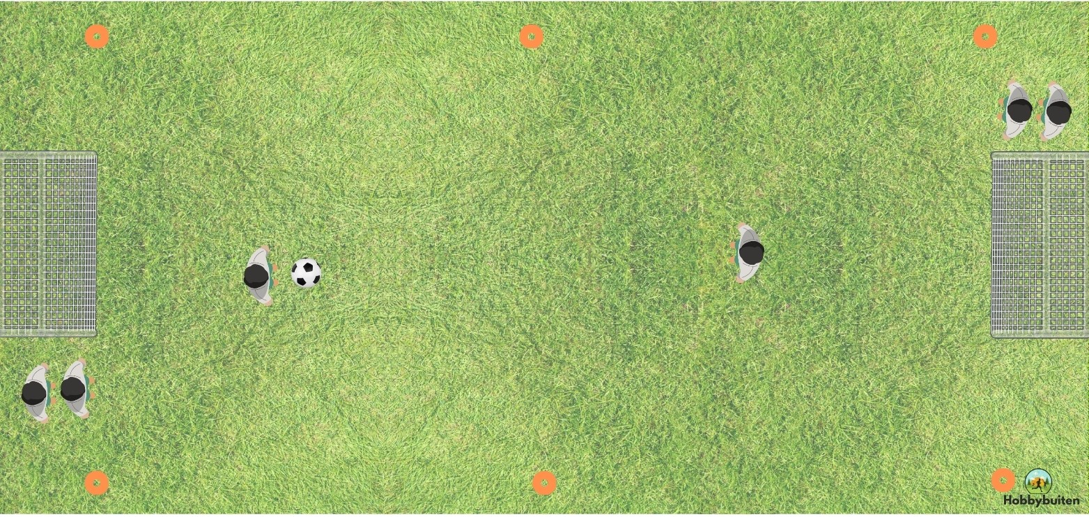 Voetbal training spelletje jo8