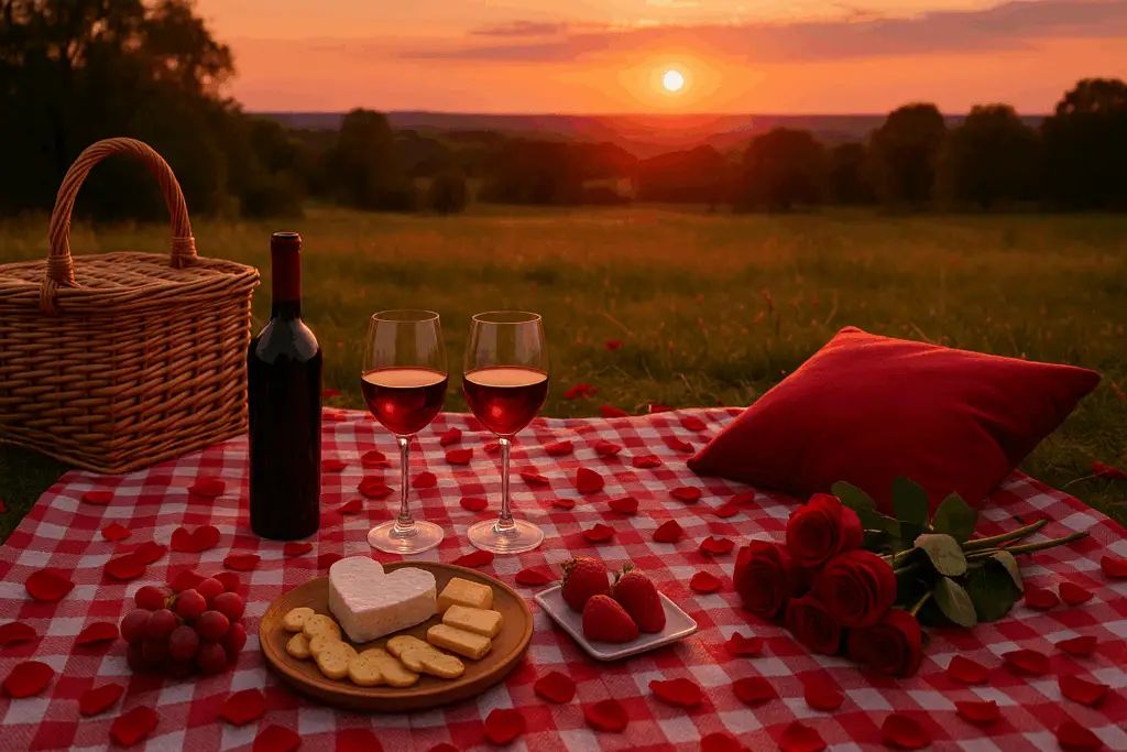 romantische picknick