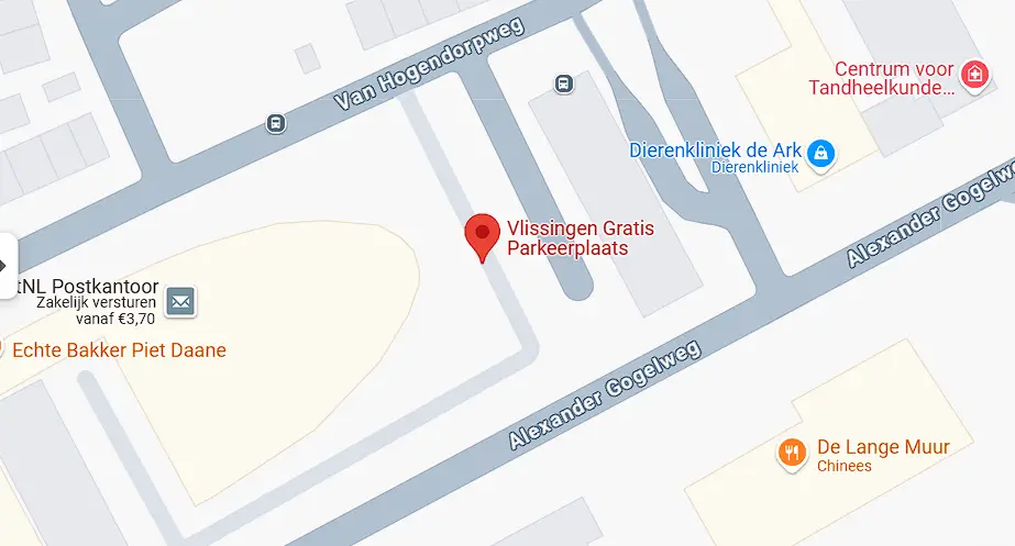 Vlissingen gratis parkeren